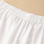 Buddha Stones Casual Plain Cropped Pants Women's Linen Harem Pants With Pockets