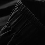 Buddha Stones Casual Plain Cropped Pants Women's Linen Harem Pants With Pockets
