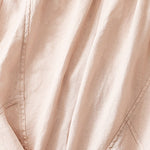 Buddha Stones Casual Plain Cropped Pants Women's Linen Harem Pants With Pockets