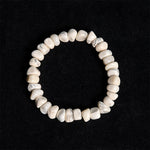 Buddha Stones White Turquoise Irregular Blocks Courage Bracelet