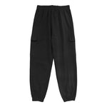 Buddha Stones Solid Color Linen Drawstring Men's Cargo Pants With Pockets