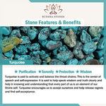 Buddha Stones Tibetan Buddha's Eye Turquoise Lotus Zakiram Protection Rope Bracelet
