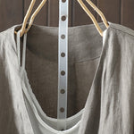 Buddha Stones Pure Color V-neck Women's Jacket With Pockets
