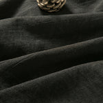 Buddha Stones Lace-Up Design Open Front Jacket Men's Long Sleeve Kimono