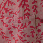 Buddha Stones Frog-button Vine Leaves Women's Coat With Pockets