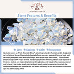 Buddha Stones 2mm Natural Opal Ultra-thin Beads Motivation Bracelet