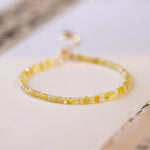 Buddha Stones 2mm Natural Opal Ultra-thin Beads Motivation Bracelet