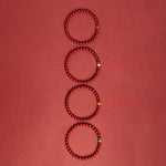 Buddha Stones Natural Cinnabar Amber Stone Calm Bracelet