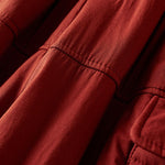 Buddha Stones Plain Women's Harem Thick Pants With Pockets