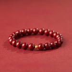 Buddha Stones "Wishing Protection and Energy" Cinnabar Bracelet Includes Gift Message Card