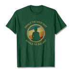 Buddha Stones "INHALE THE GOOD SHIT EXHALE THE BULLSHT" Meditation Buddha Cotton Tee T-Shirt