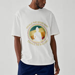 Buddha Stones "INHALE THE GOOD SHIT EXHALE THE BULLSHT" Meditation Buddha Cotton Tee T-Shirt
