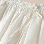 Buddha Stones Summer Small Flower Embroidery  Harem Pants With Pockets