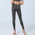 Buddha Stones Moon Moth Skull Design Gym Leggings Women's Yoga Pants