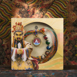 Buddha Stones Thangka Chinese Zodiac Natal Buddha Cinnabar Blessing String Bracelet