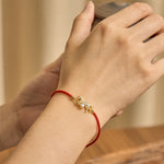 Buddha Stones "Wishing You Success & Good Luck" Year of the Horse String Includes Gift Message Card