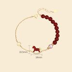 Buddha Stones 925 Sterling Silver Year Of The Horse Design Red Agate Confidence Earrings