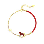 Buddha Stones 925 Sterling Silver Year Of The Horse Design Red Agate Confidence Earrings
