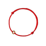 FREE Today: Luck Connection Small Peace Buckle Braided String Adjustable Bracelet Anklet
