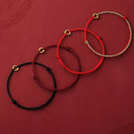 FREE Today: Luck Connection Small Peace Buckle Braided String Adjustable Bracelet Anklet