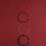 FREE Today: Luck Connection Small Peace Buckle Braided String Adjustable Bracelet Anklet
