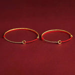 FREE Today: Luck Connection Small Peace Buckle Braided String Adjustable Bracelet Anklet