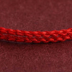 Buddha Stones Five Copper Coins Design Braided String Protection Bracelet Anklet