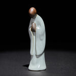 Buddha Stones Meditation Monk Ceramic Statue Serenity Home Decoration