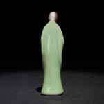 Buddha Stones Meditation Monk Ceramic Statue Serenity Home Decoration