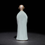 Buddha Stones Meditation Monk Ceramic Statue Serenity Home Decoration