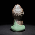 Buddha Stones Prayer Meditation Resting Monk Ceramic Statue Serenity Home Decoration