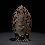 Buddha Stones Tathagata Buddha Alloy Statue Zen Home Decoration 9*4.5 cm