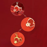 Buddha Stones 925 Sterling Silver Year Of The Horse Red String Red Agate Coin Charm Luck Bracelet
