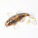 Prosperity and Luck Koi Fish Crystal Chip Resin Decoration