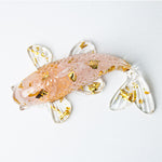 Prosperity and Luck Koi Fish Crystal Chip Resin Decoration