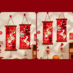 Buddha Stones Year of the Horse Chinese New Year Spring Festival Good Fortune Hanging Decoration