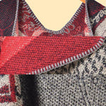 Buddha Stones Winter Koi Fish Waves Pattern Warm Cozy Scarf Shawl