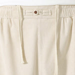 Buddha Stones Fall Solid Color Corduroy Men's Harem Pants With Pockets