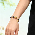 Buddha Stones 999 Sterling Silver Year Of The Horse Peaceful And Rich Success String Bracelet