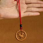 FREE Today: Ward Off Evil Spirits Peach Wood Chinese Zodiac Year Of The Horse Necklace Pendants