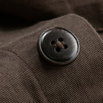Buddha Stones Spring Plaid Pattern Fake Two-piece Long Sleeve Men's Cotton Jacket With Pocket