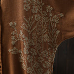 Buddha Stones Floral Buttons Cotton Women's Long Batwing Sleeve Knitted Cardigan