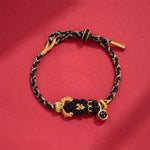 Buddha Stones String Projection Stone Hand-woven Buddha Knots Connection Bracelet