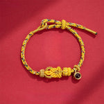 Buddha Stones String Projection Stone Hand-woven Buddha Knots Connection Bracelet