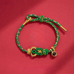 Buddha Stones String Projection Stone Hand-woven Buddha Knots Connection Bracelet