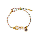 Buddha Stones String Projection Stone Hand-woven Buddha Knots Connection Bracelet