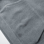 Buddha Stones Fall Winter Zipper Design Fleece Lined Long Sleeve Cotton Men's Hoodie