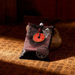 Buddha Stones Mountain Ghosts Spend Money Jacquard Embroidery Sachet Blessing Hanging Decoration
