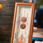 Buddha Stones Fu Character Gourd Copper Coins Photo Frame Ornament Home Decor