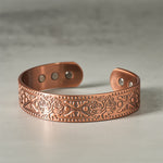 Buddha Stones The Tree Of Life Copper Open Self Care Luck Bracelet Bangle